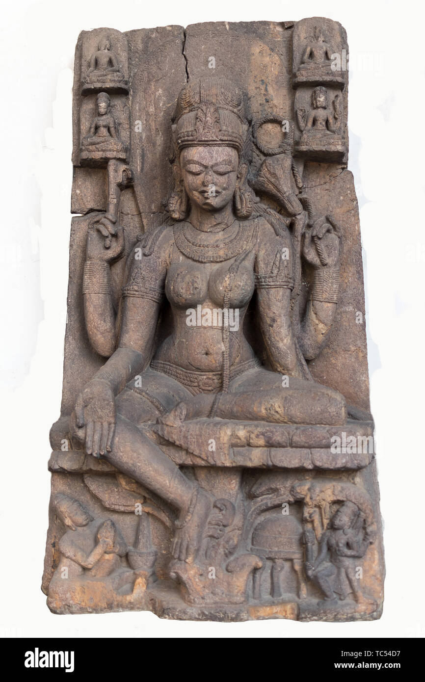 Tara is known as Jetsun Dölma in Tibetan Buddhism, is an important figure in Buddhism. She appears as a female bodhisattva in Mahayana Buddhism, and a Stock Photo