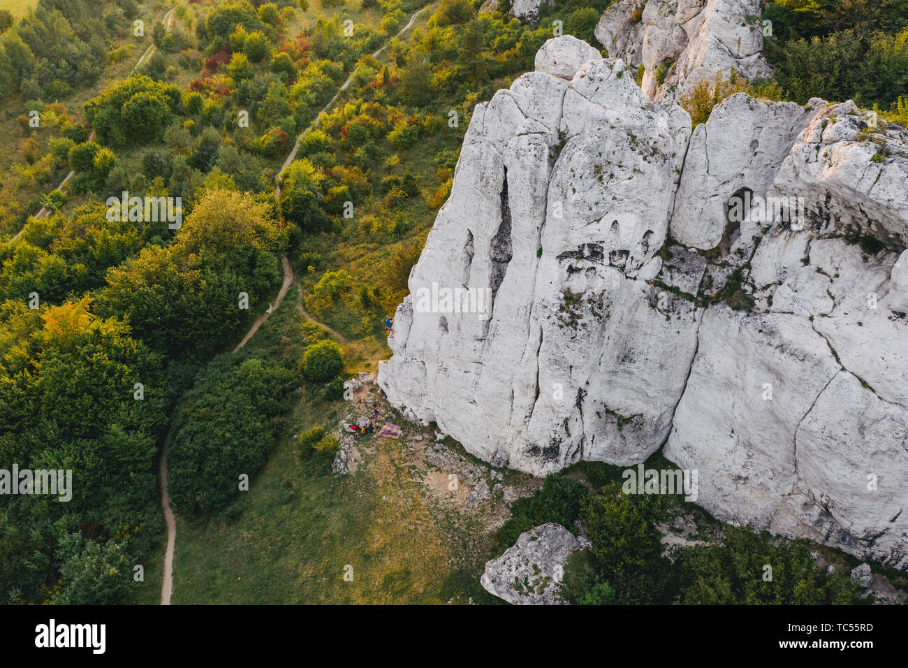 Amazing Polish limestone rocks of so called Jurassic Highland Stock ...
