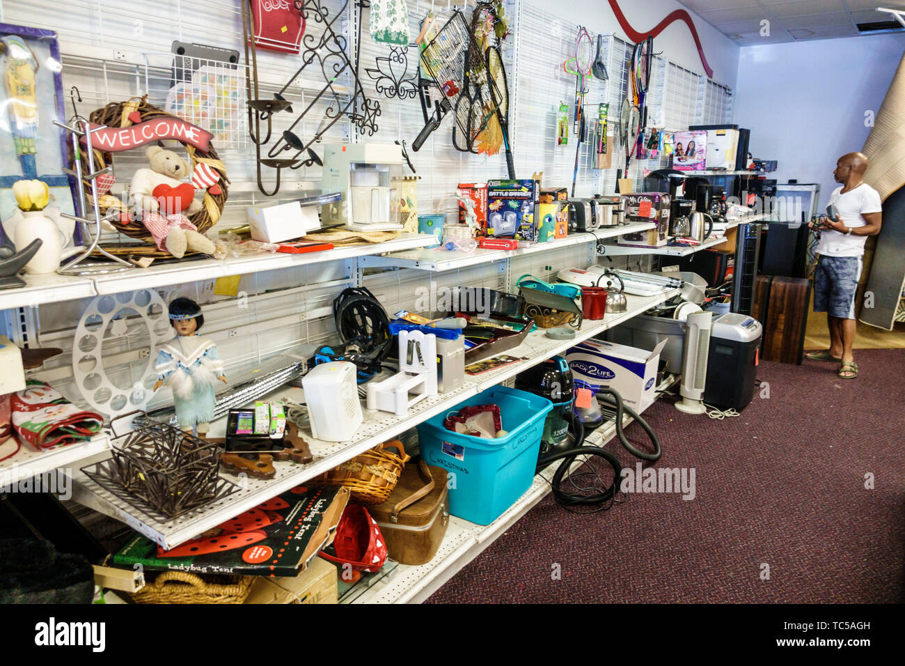 Florida, Miami, Salvation Army Family Store, used clothing furniture