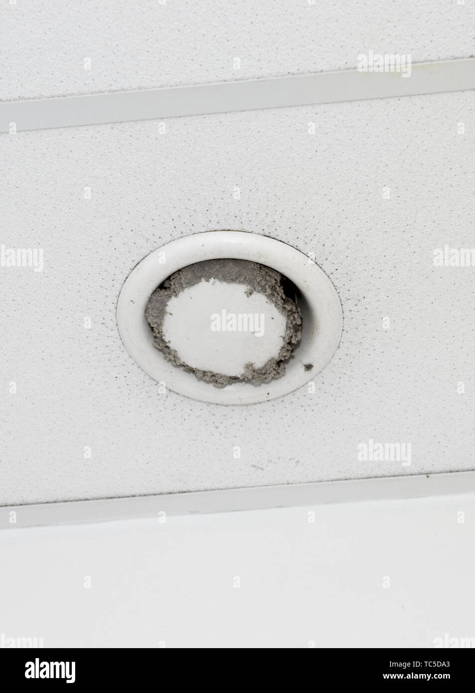 Ventilation dust may cause health disorders Stock Photo Alamy