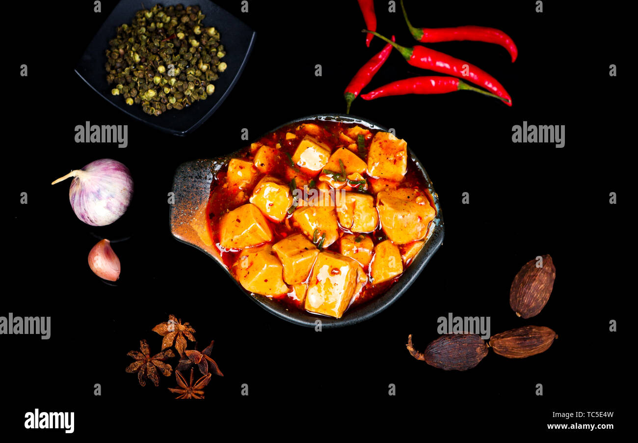 Gourmet Mapo tofu Stock Photo - Alamy