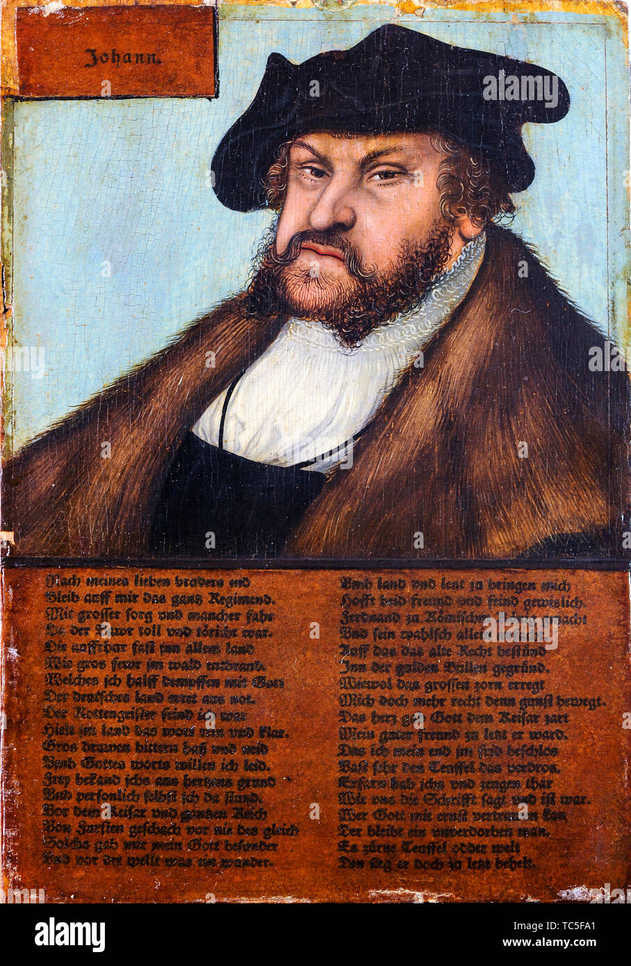 Lucas Cranach the Elder, Johann the Steadfast, Elector of Saxony, 1468