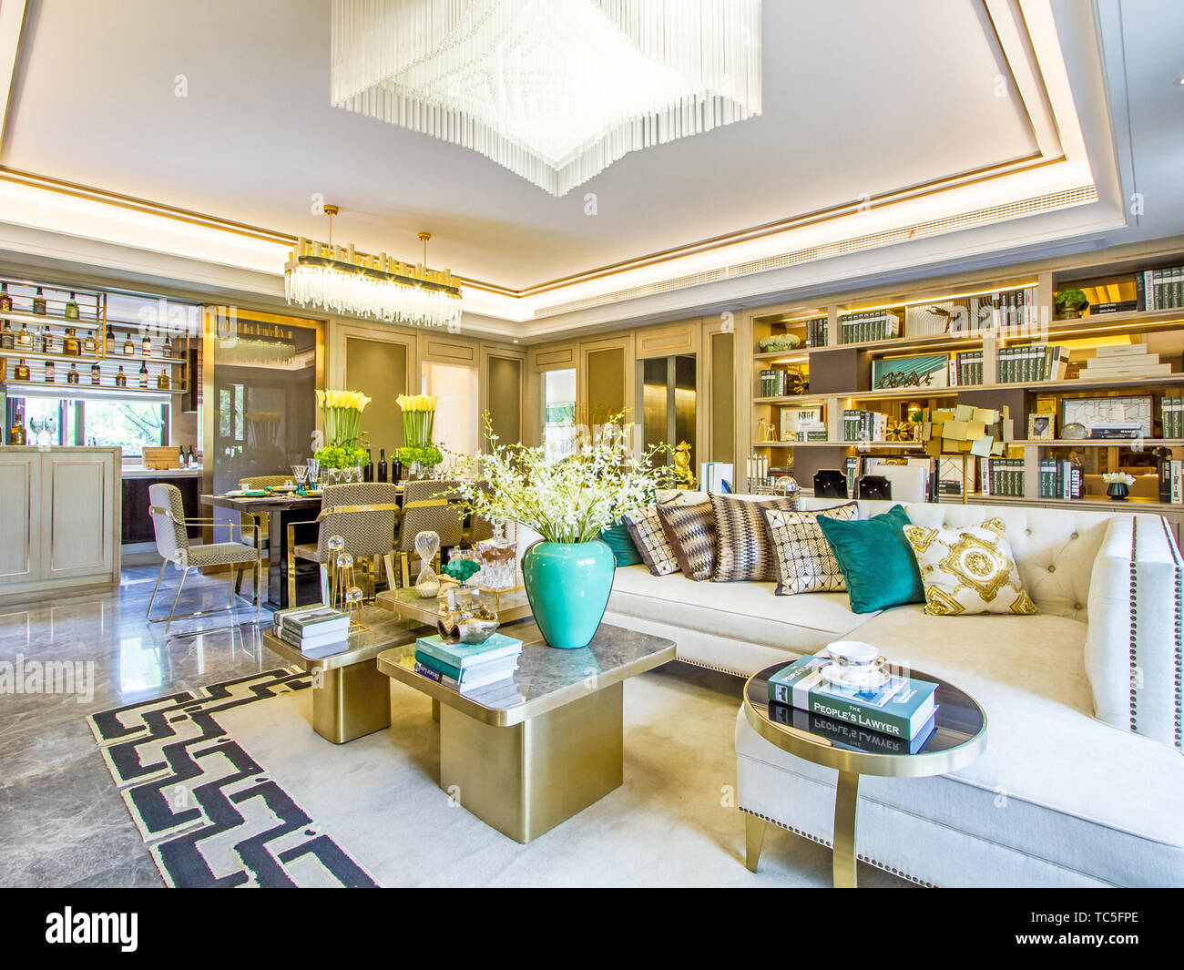 Living Room Hall Decoration Luxury Interior Design