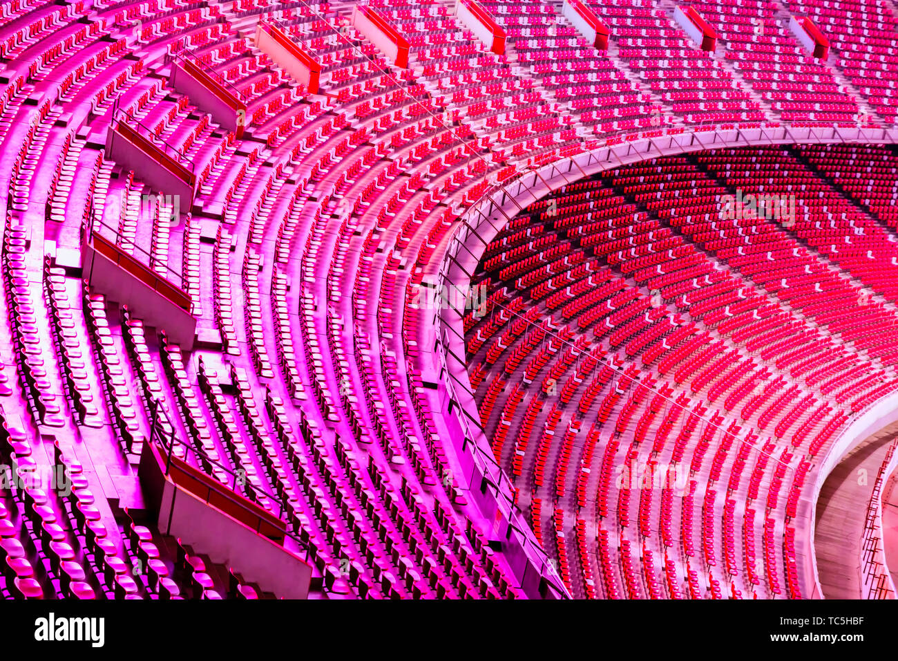 Bird's Nest, Interior, Seating Stock Photo Alamy