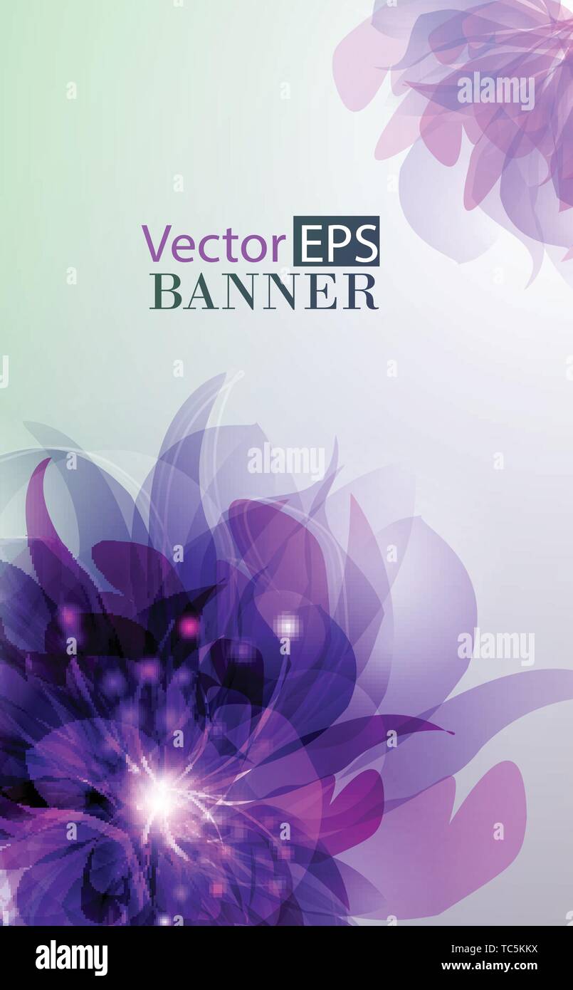 Abstract colorful background with flowers Stock Vector Image & Art - Alamy