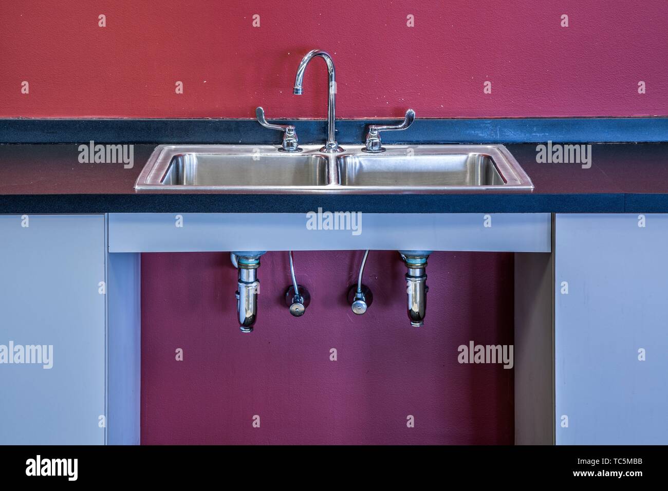 Sink Drainage High Resolution Stock Photography And Images Alamy
