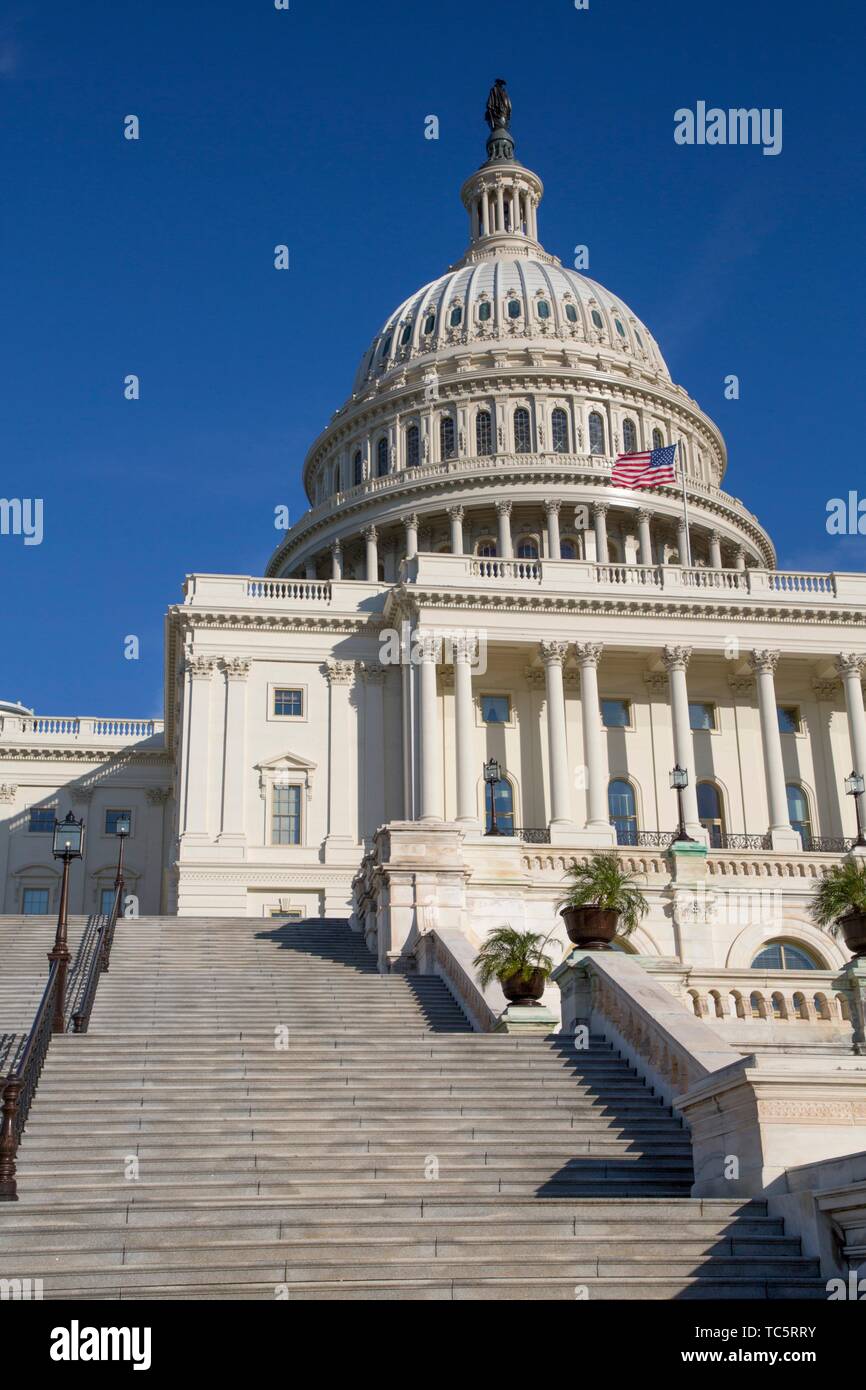 United States Capitol Building, Washington D.C., USA Stock Photo