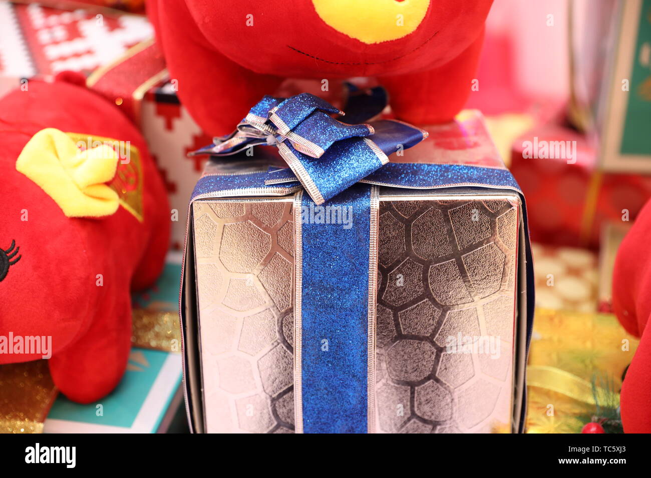 New year's gift Stock Photo Alamy