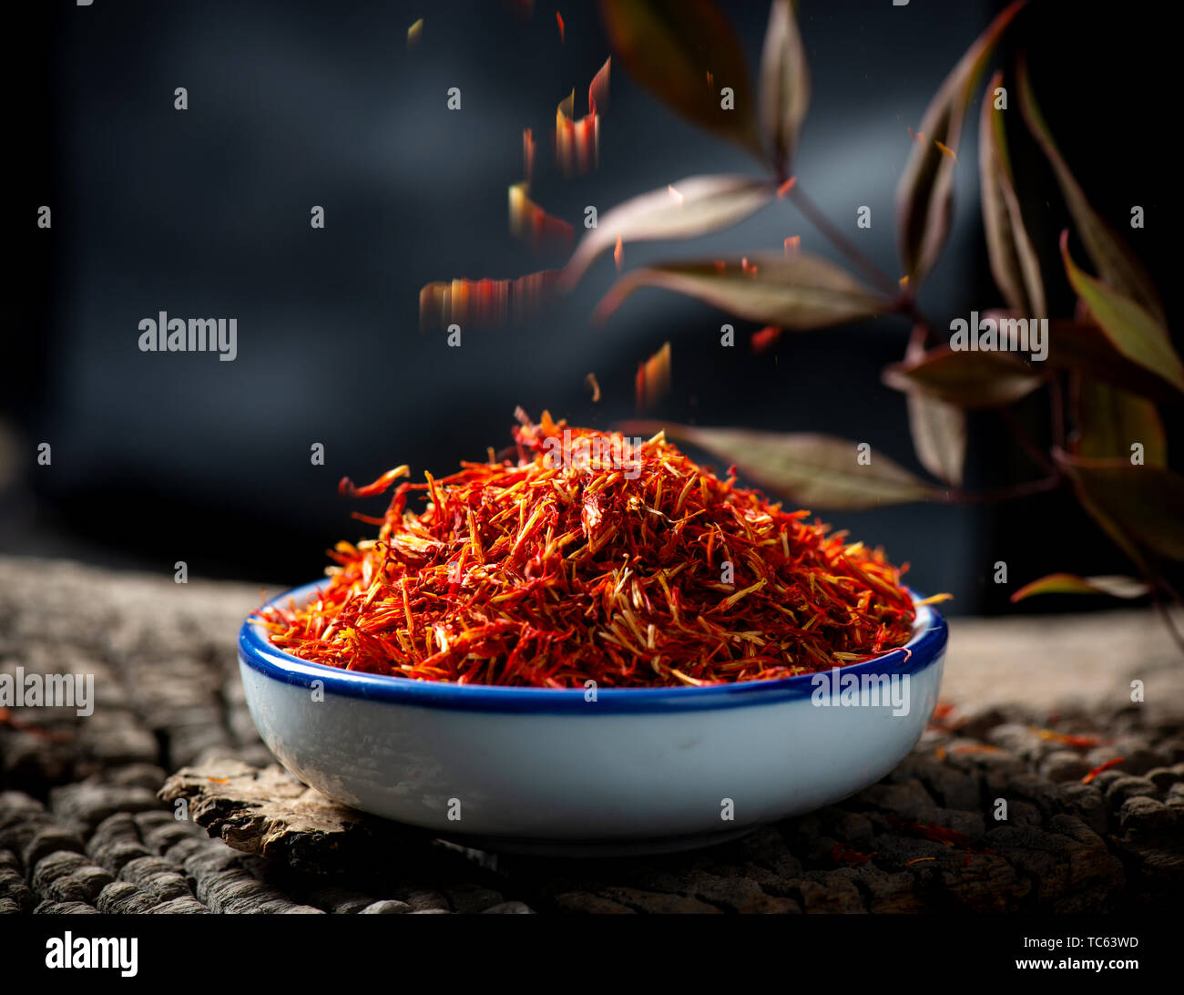 Chinese medicine safflower Stock Photo Alamy