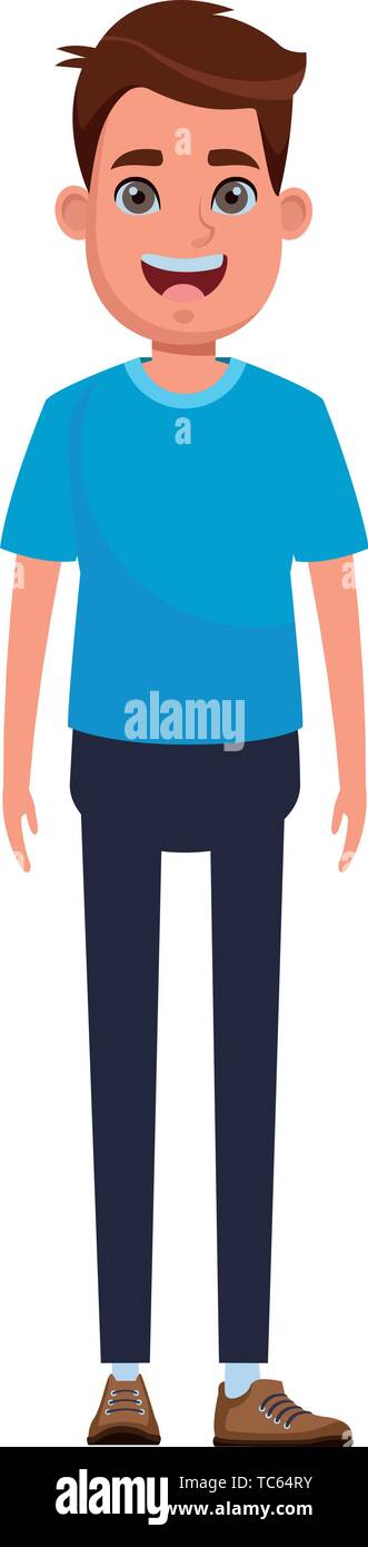 young man avatar cartoon character Stock Vector Image & Art - Alamy