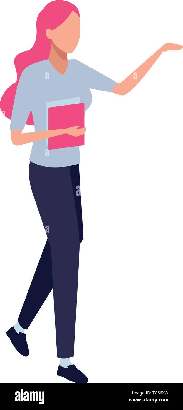 business woman avatar cartoon character Stock Vector Image & Art - Alamy