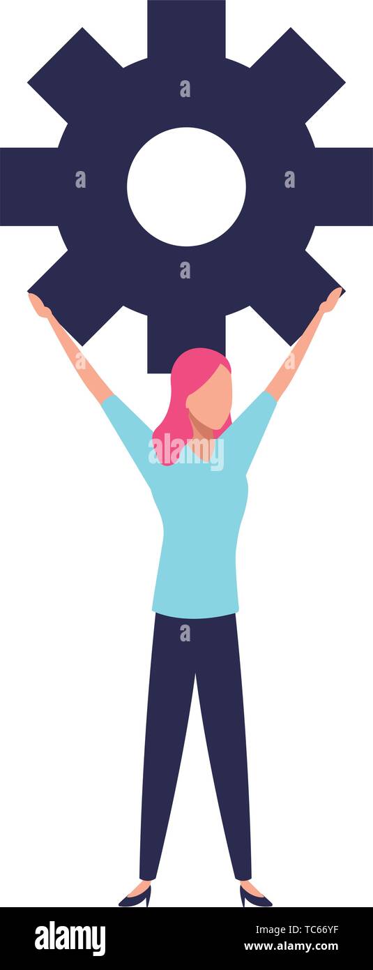 business woman avatar cartoon character Stock Vector Image & Art - Alamy