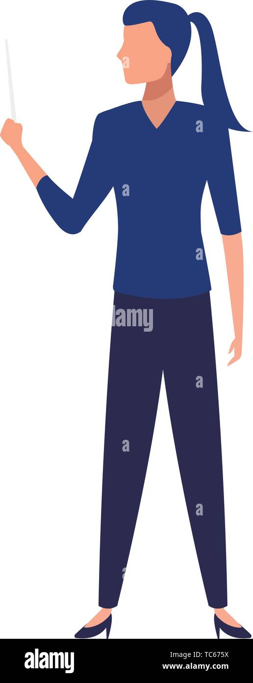 business woman avatar cartoon character Stock Vector Image & Art - Alamy