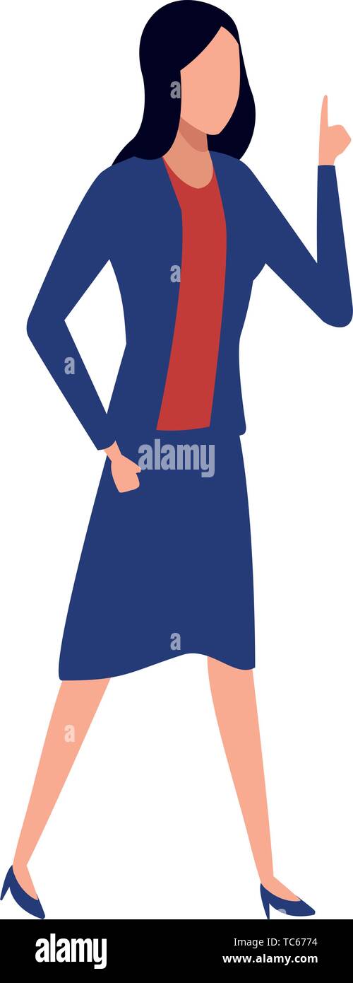 business woman avatar cartoon character Stock Vector Image & Art - Alamy