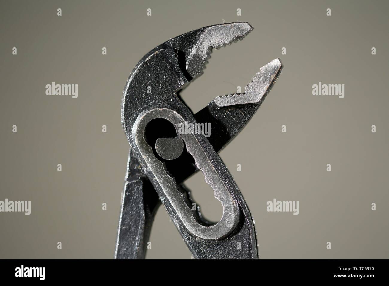 Tongueandgroove pliers—also known as water pump pliers, adjustable