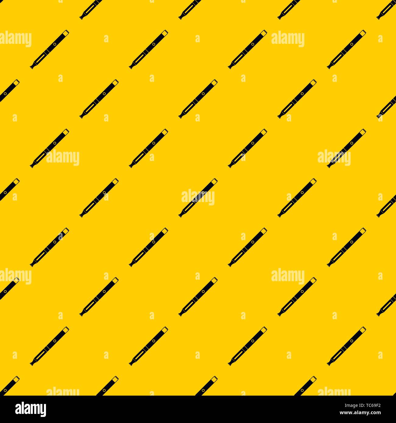 Electronic cigarette pattern vector Stock Vector