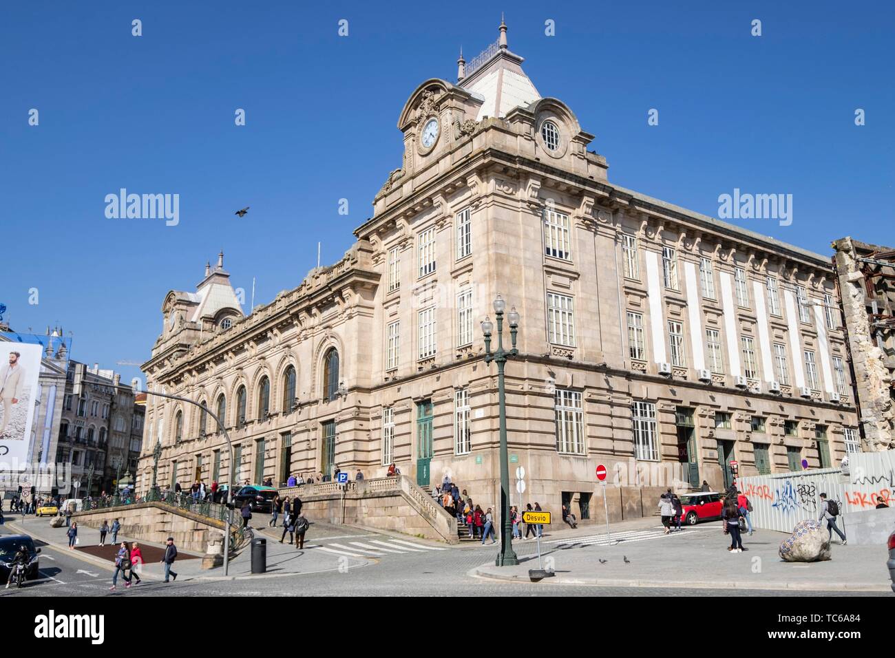 Estacion De Ferrocarril Sao Bento Oporto Portugal Stock Photo Alamy