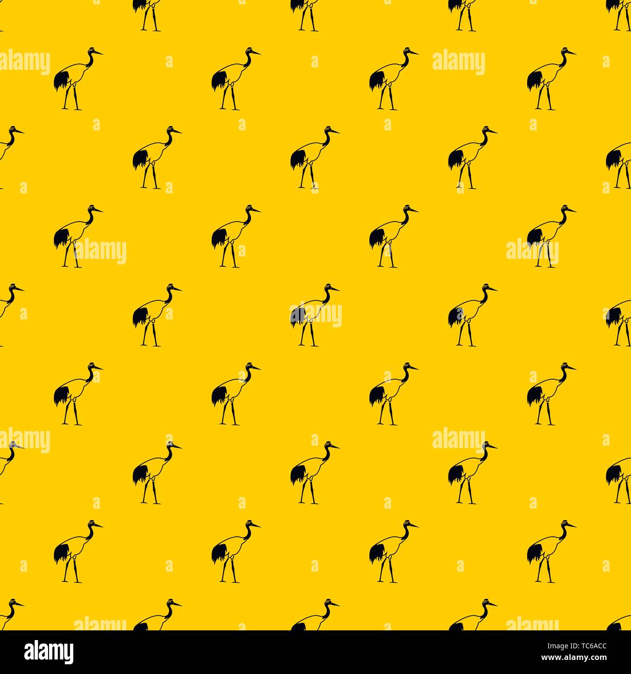 Stork pattern vector Stock Vector