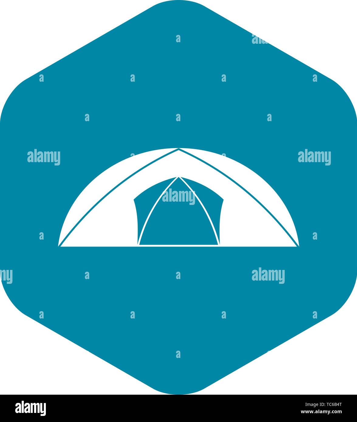 Dome tent for camping icon, simple style Stock Vector Image & Art - Alamy