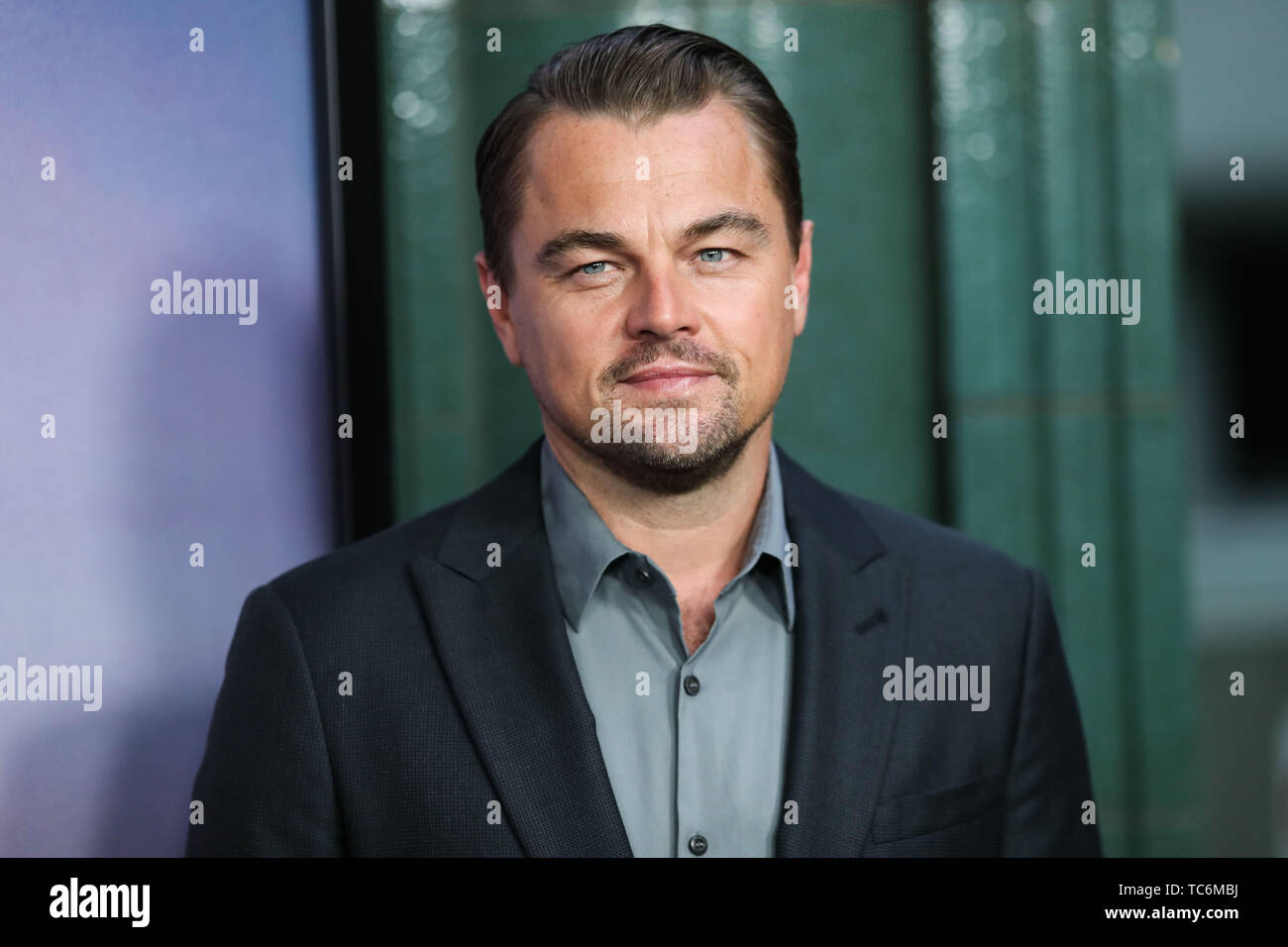 Los Angeles, United States. 05th June, 2019. LOS ANGELES, CALIFORNIA, USA - JUNE 05: Actor Leonardo DiCaprio arrives at the Los Angeles Premiere Of HBO's 'Ice On Fire' held at the Los Angeles County Museum of Art on June 5, 2019 in Los Angeles, California, United States. (Photo by Xavier Collin/Image Press Agency) Credit: Image Press Agency/Alamy Live News Stock Photo