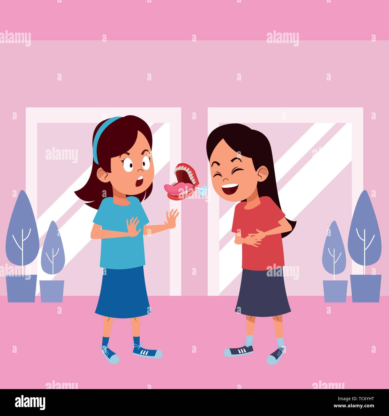 young kids avatar carton character Stock Vector Image & Art - Alamy