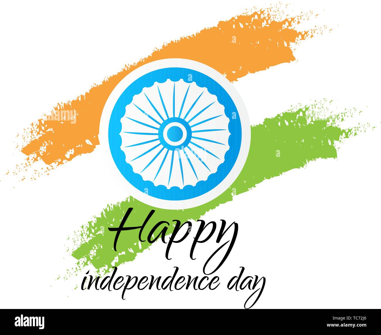 Banner of an India independence day with flag - Vector Stock Vector ...