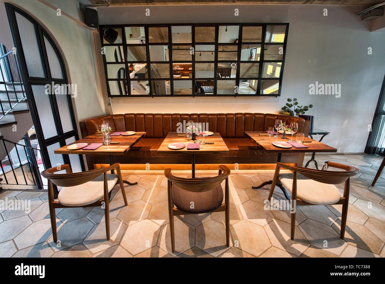 The interior of Gaa restaurant in Bangkok, Thailand Stock Photo - Alamy