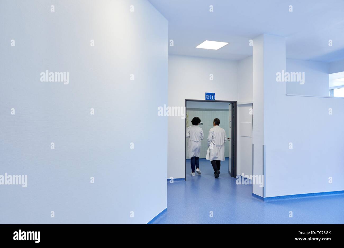 Radiology, Hospital Donostia, San Sebastian, Gipuzkoa, Basque Country, Spain Stock Photo