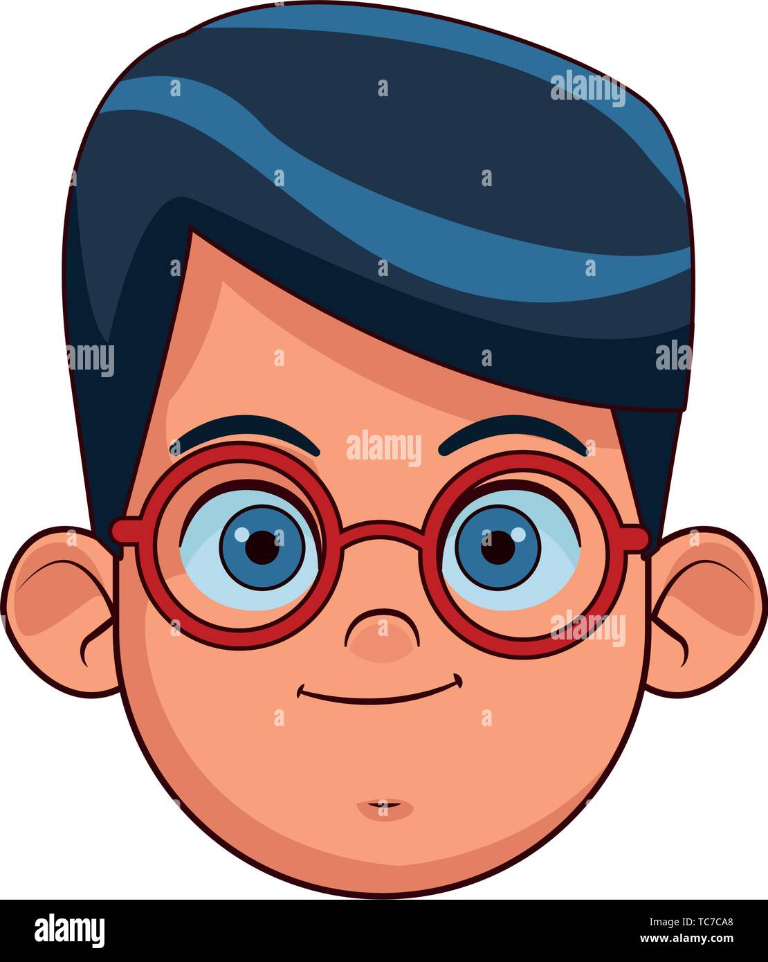 boy face avatar profile picture Stock Vector Image & Art - Alamy