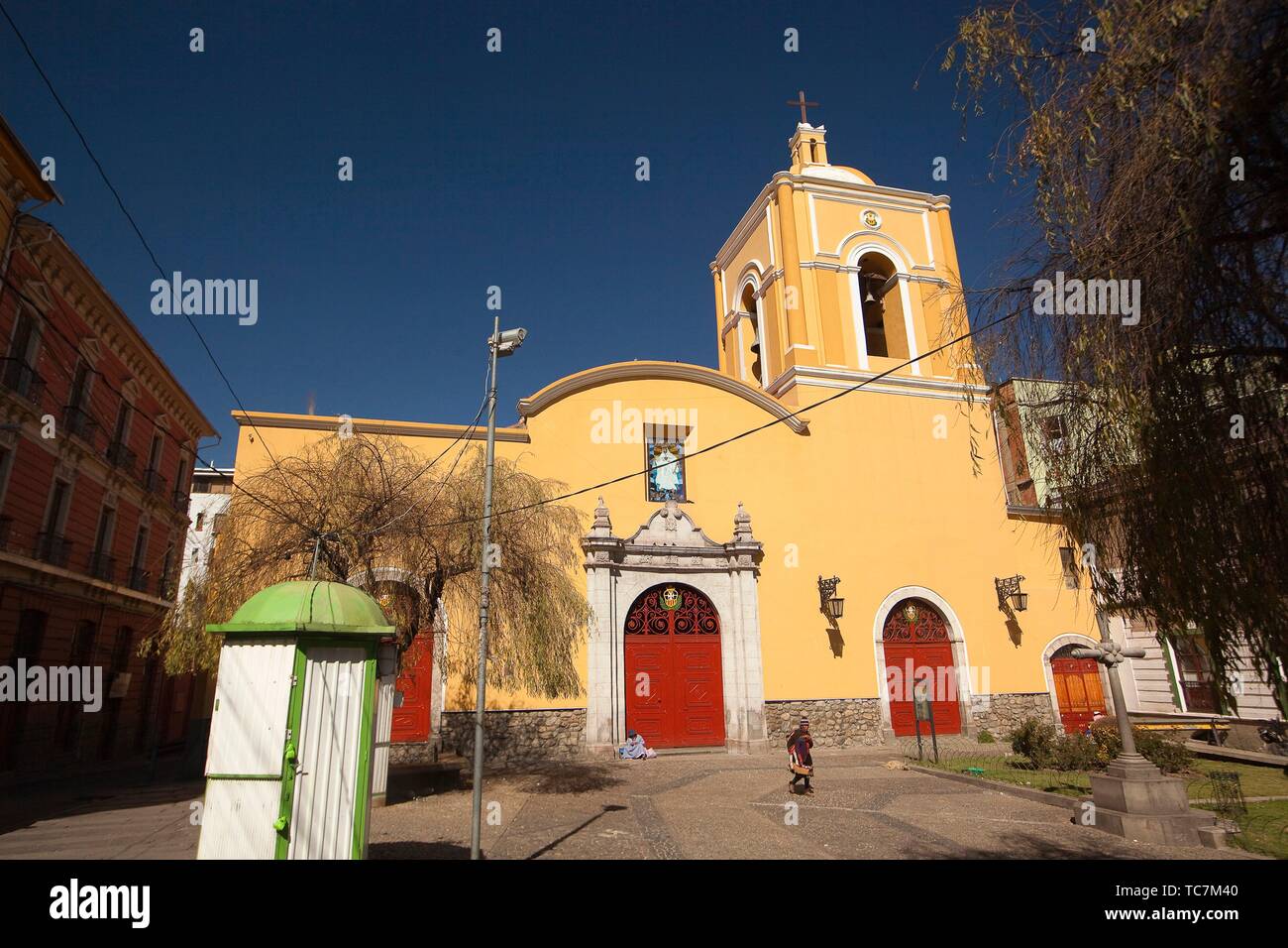 View to the Templo De La Merced- La Merced Church at the historic center, La Paz, Bolivia, South America Stock Photo - Alamy View to the Templo De La Merced- La Merced Church at the historic center, La Paz, Bolivia, South America Stock Photo - Alamy