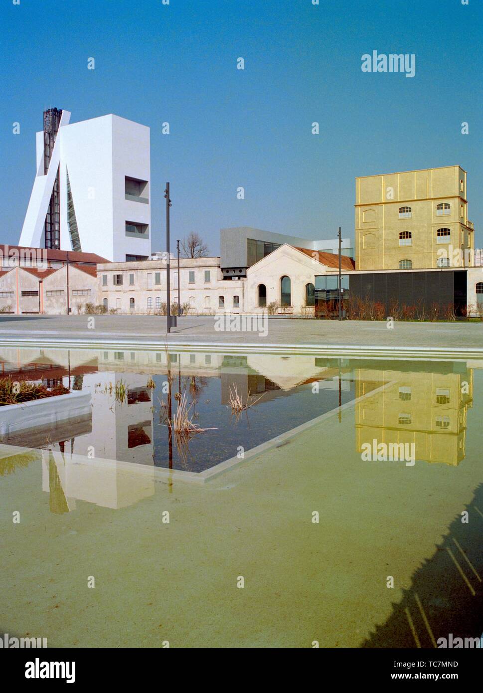 Italy, Lombardy, Milan, Piazza Adriano Olivetti Square, Fondazione
