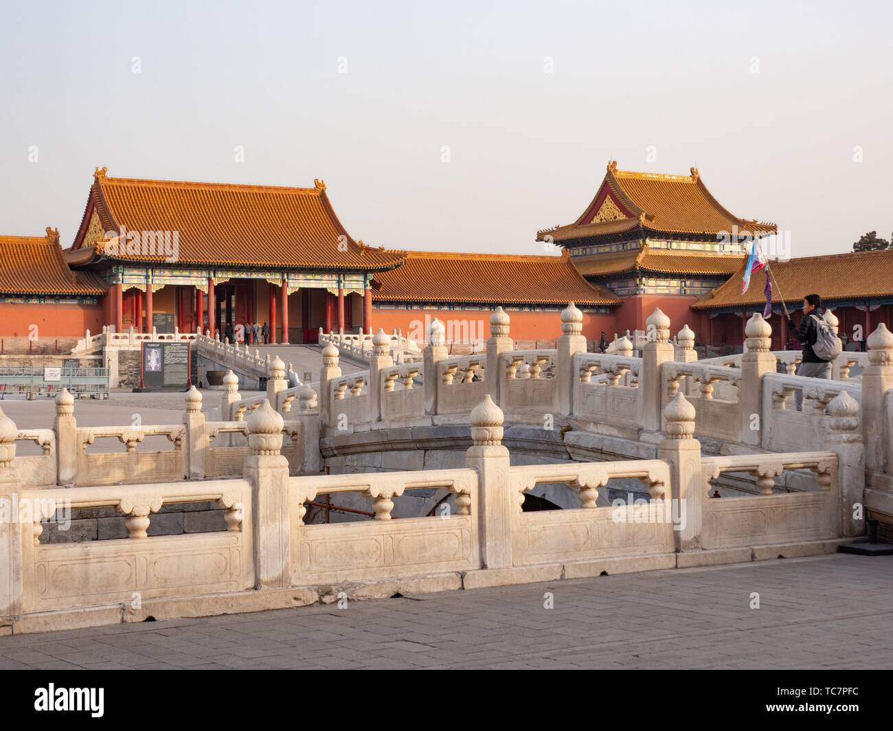 China Beijing Forbidden City. Stock Photo