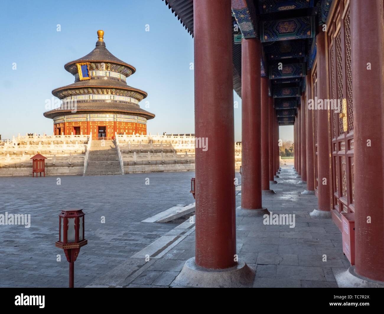 China Beijing Temple of Heaven. Stock Photo