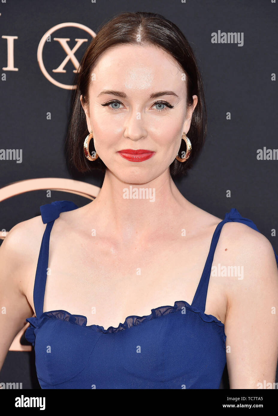 HOLLYWOOD, CA - JUNE 04: Elyse Levesque arrives at the Premiere Of 20th