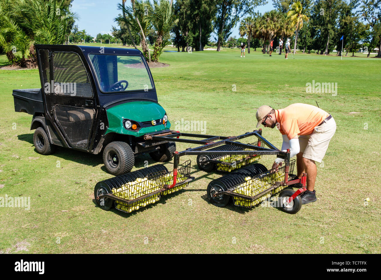 Miami Beach Florida,Normandy Shores Public Golf Club Course,driving