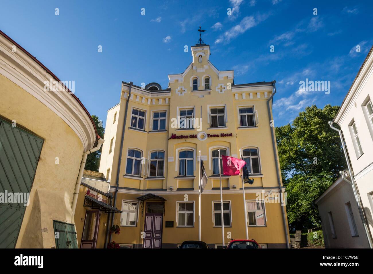 Meriton Old Town Hotel Tallinn Estonia Baltic States Stock
