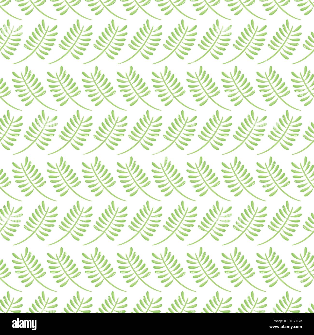 exotic leafs palms pattern background vector illustration design Stock ...