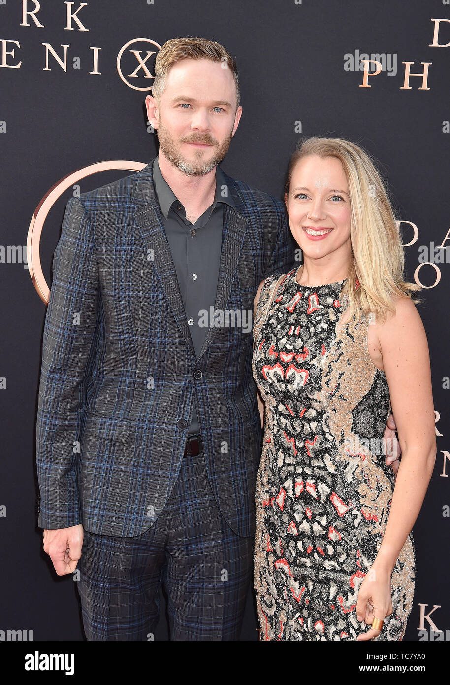 HOLLYWOOD, CA JUNE 04 Shawn Ashmore (L) and Dana Wasdin arrive at