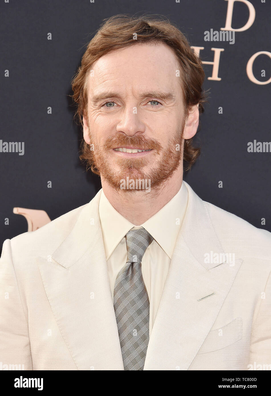 HOLLYWOOD, CA - JUNE 04: Michael Fassbender arrives at the Premiere Of 20th Century Fox's 'Dark Phoenix' at TCL Chinese Theatre on June 04, 2019 in Hollywood, California. Stock Photo