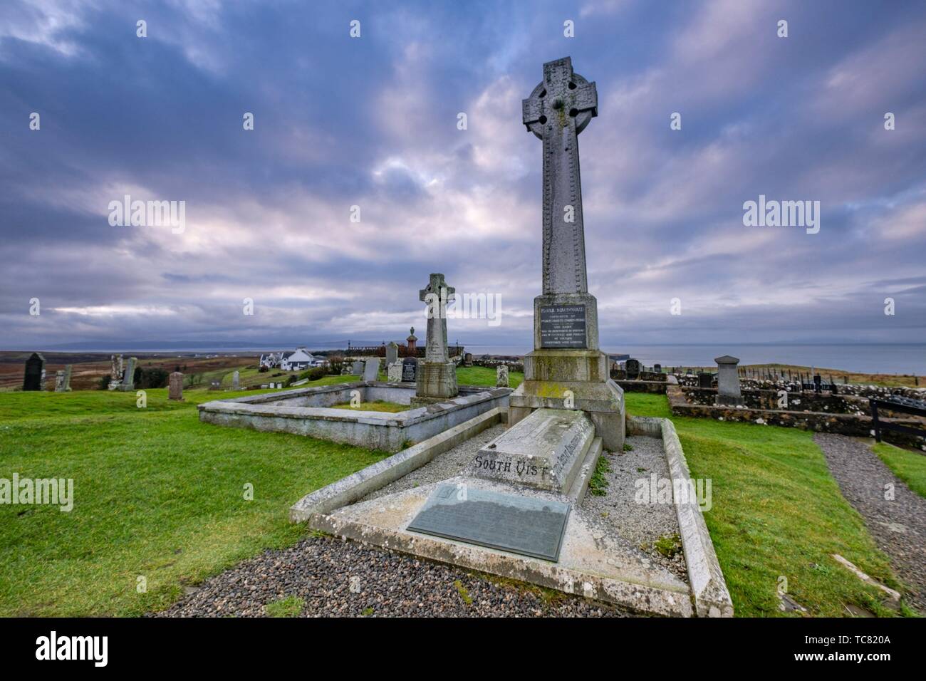 Monument to Flora MacDonald, Kilmuir Cemetery, Kilmuir, (Cille Mhoire