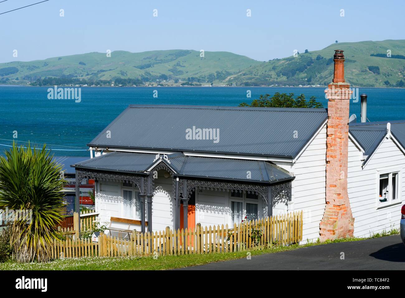 A house in Port Chalmers, New Zealand Stock Photo Alamy