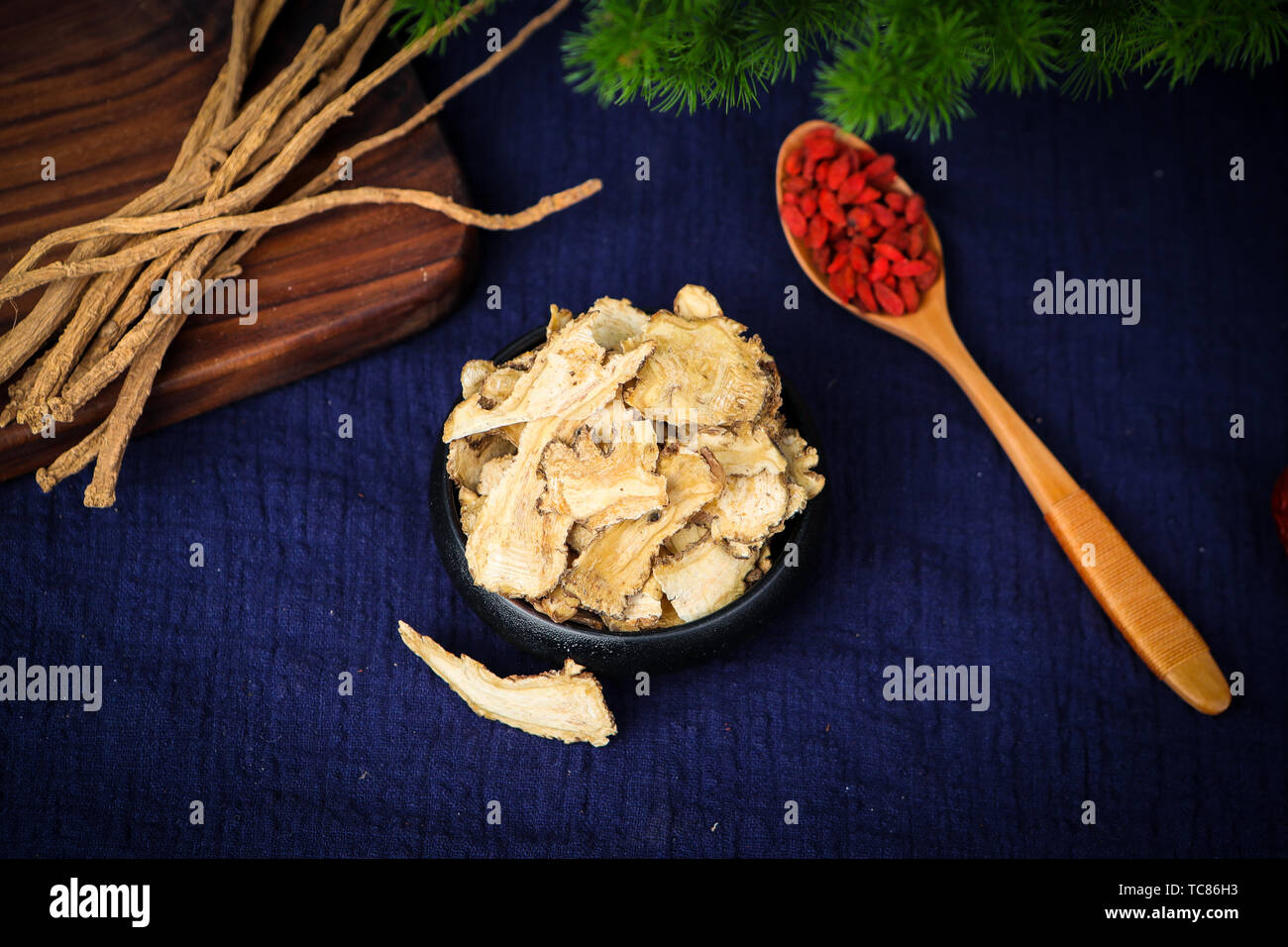 Angelica Chinese medicinal materials Stock Photo Alamy
