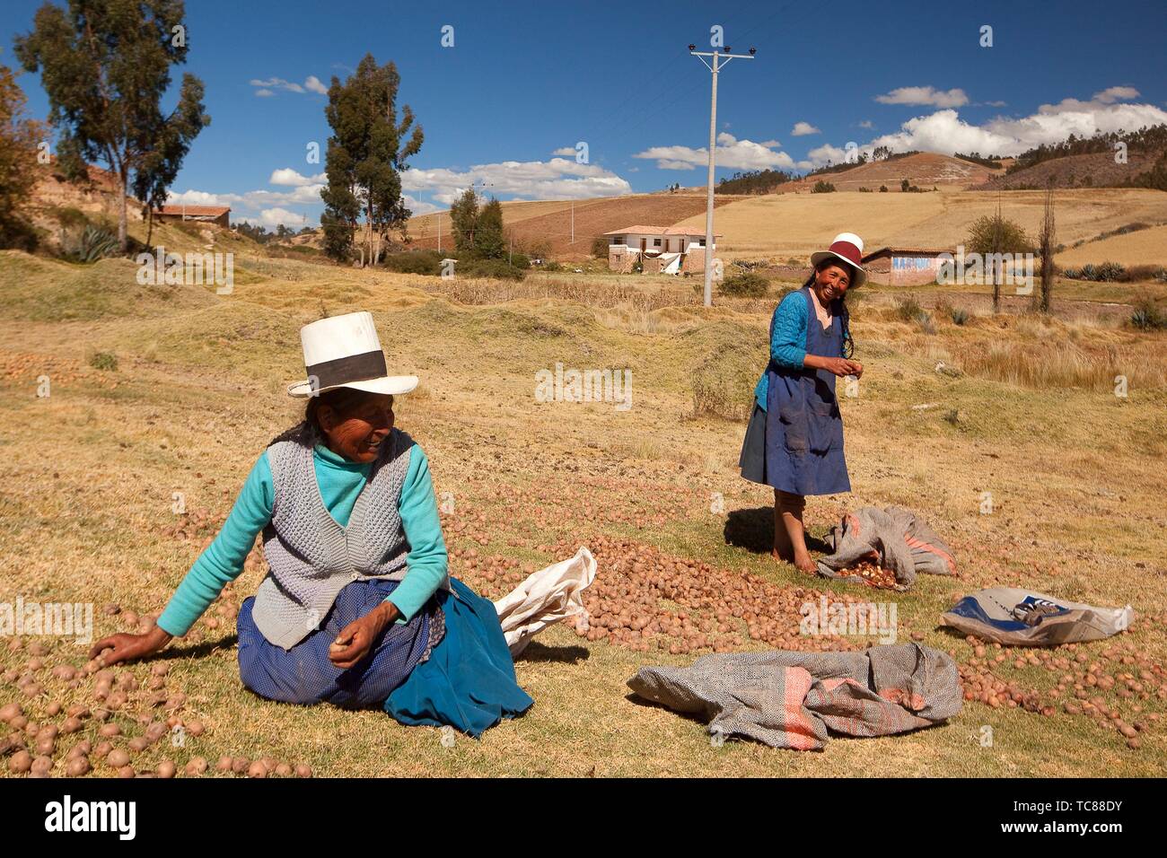 Cusco peru and bowler hats hi-res stock photography and images - Alamy