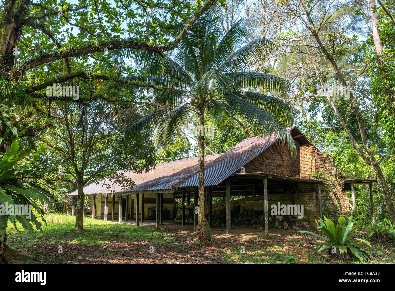 A model chinese pottery factory at Sarawak Cultural Village, Damai