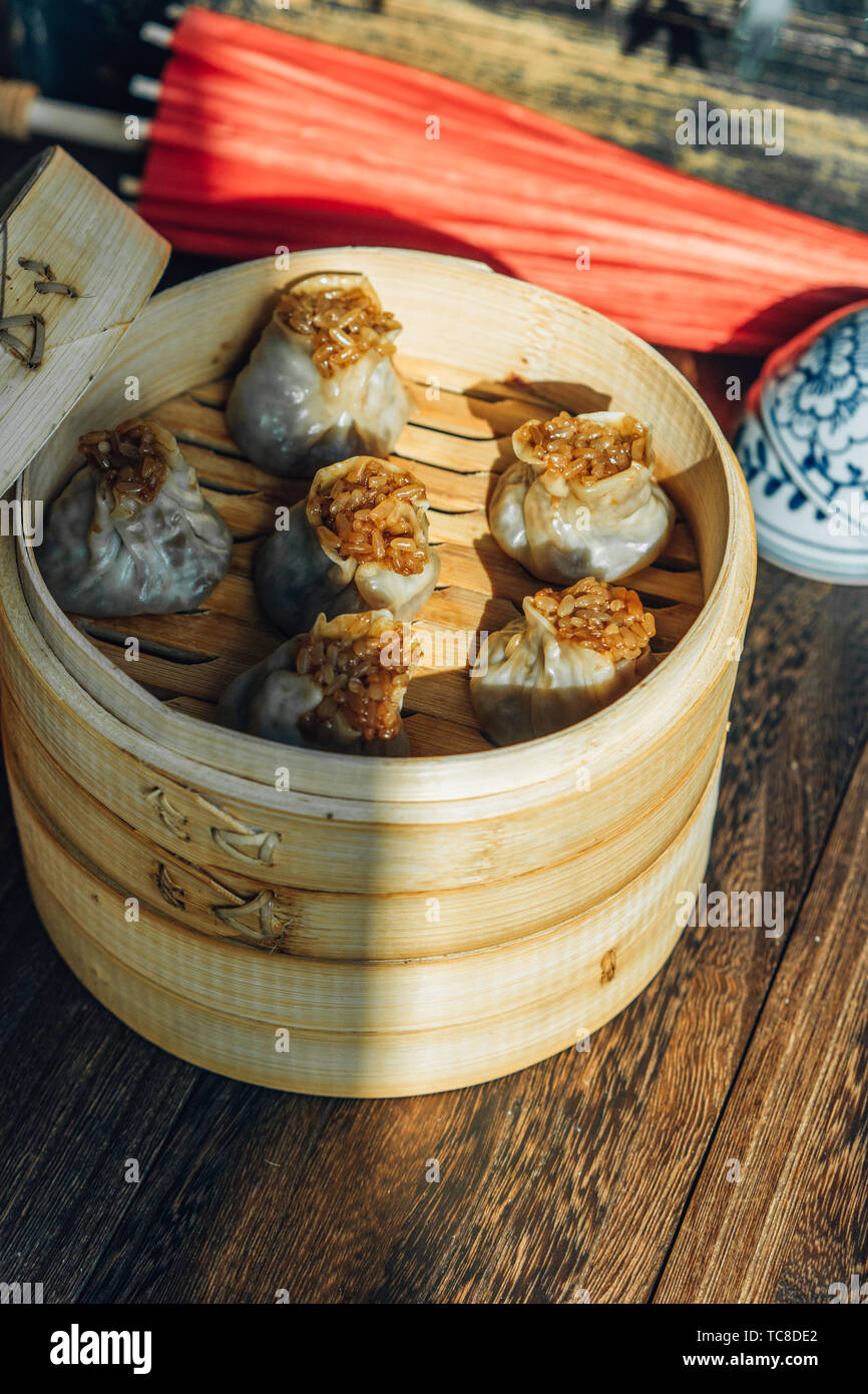 Traditional Chinese cuisine roast wheat Stock Photo Alamy