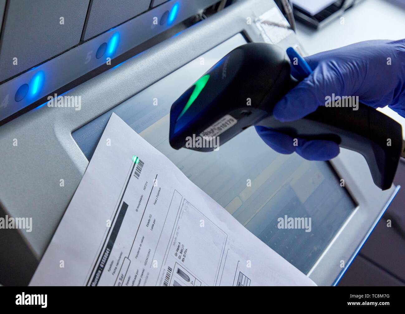 Hospital Barcode High Resolution Stock Photography and Images Alamy