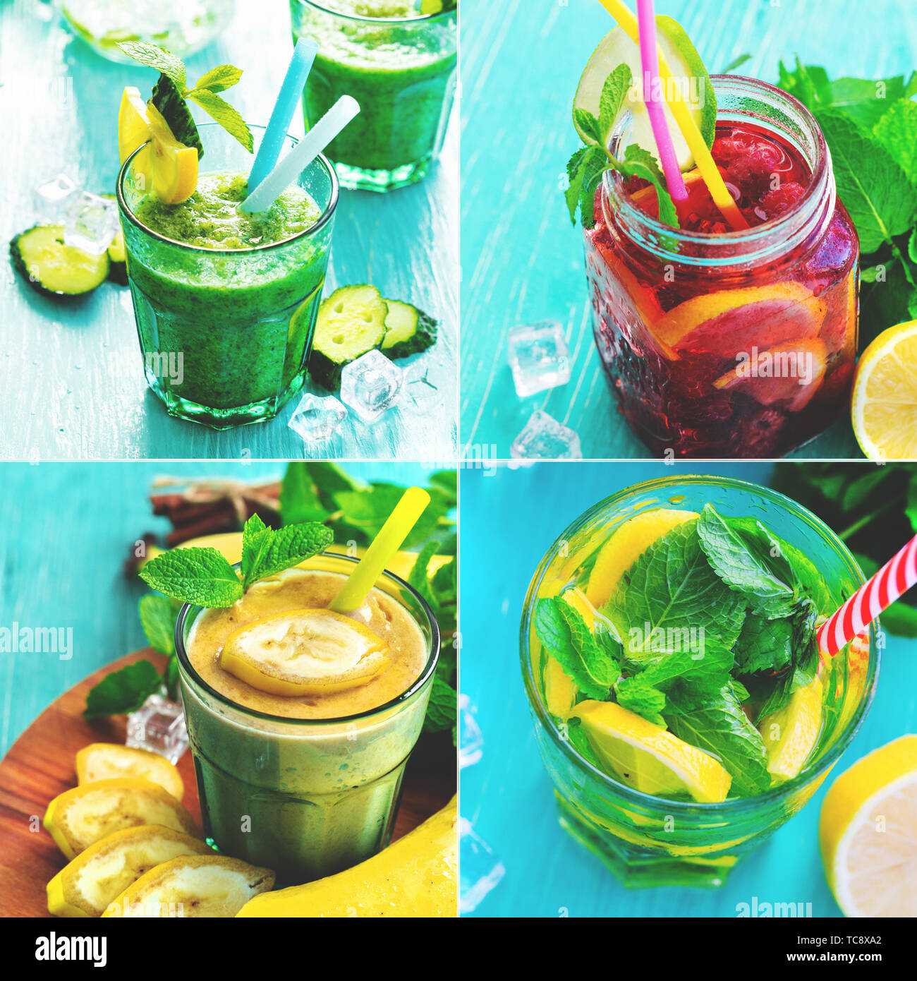 Fruit juice in glass Stock Photo Alamy