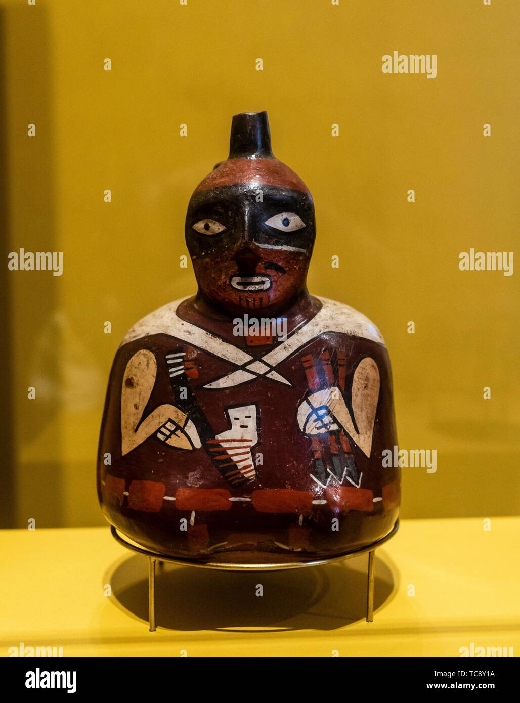 Peruvian PreColumbian ceramics,Nazca culture (100 BC to 800 AC). Lima