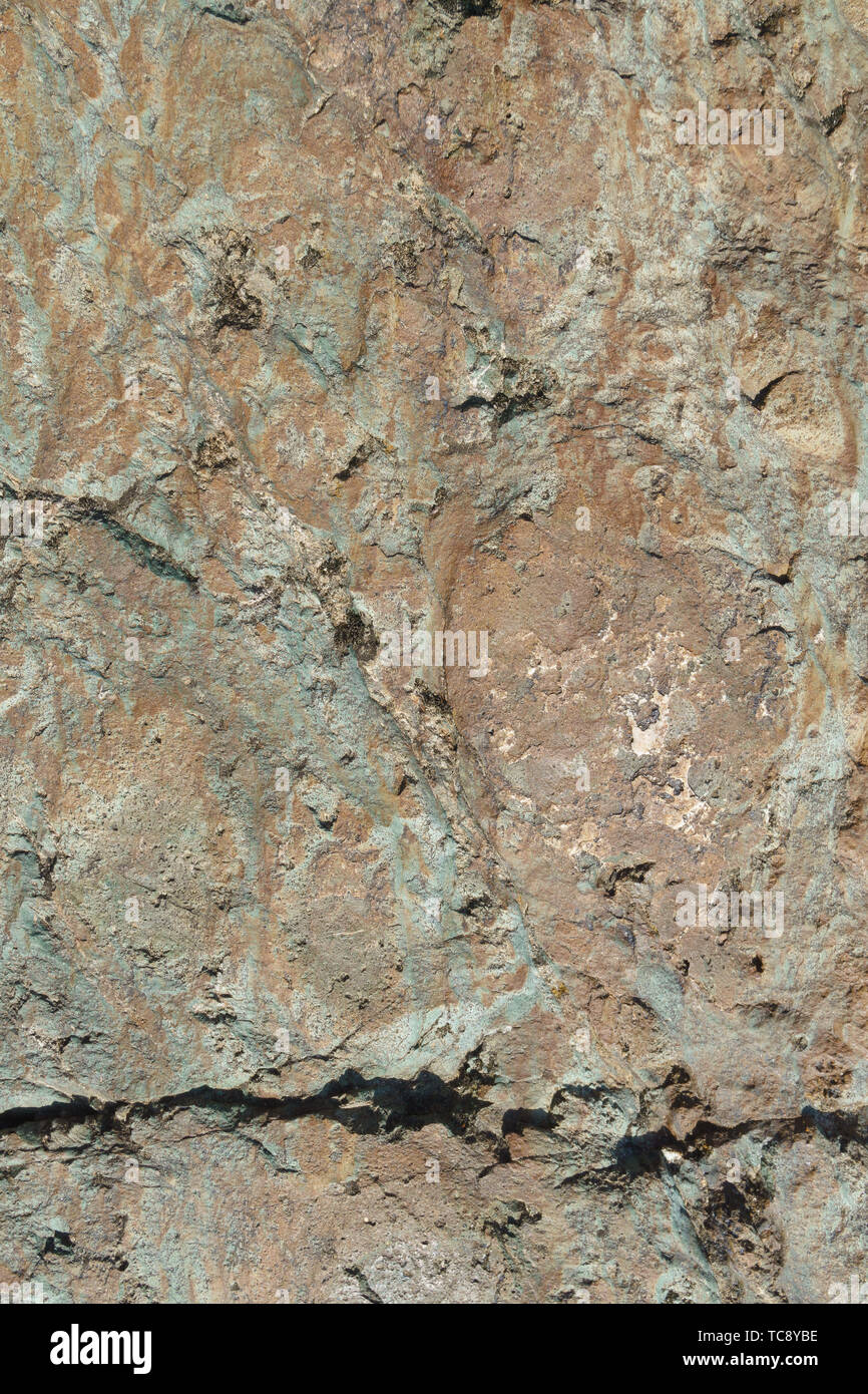 brown blue granite rock surface Stock Photo - Alamy