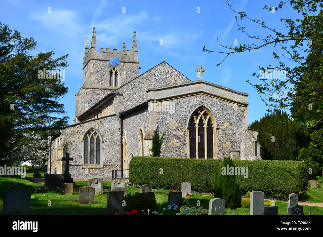 The Church of St Peter and St Paul, Aston Rowant, Oxfordshire, UK Stock ...
